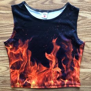 🔥 Women’s L Hot Girl Summer Crop Tank 🔥